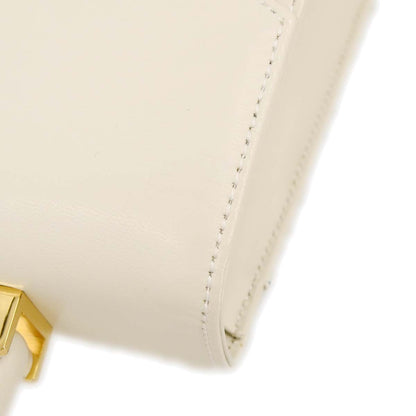 Yves Saint Laurent White Leather Handbag