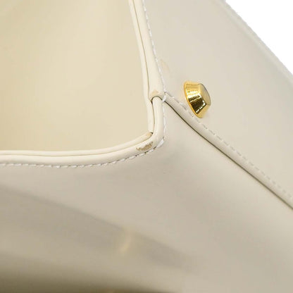Yves Saint Laurent White Leather Handbag