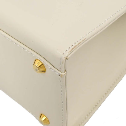 Yves Saint Laurent White Leather Handbag