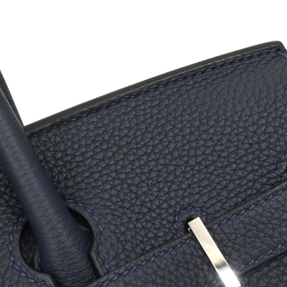 Hermes Blue Nuit Togo Birkin 30 Handbag