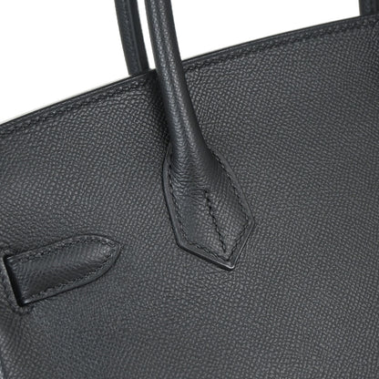 Hermes Black Epsom Birkin 30 Handbag