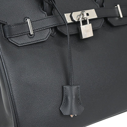 Hermes Black Epsom Birkin 30 Handbag