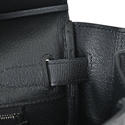 Hermes Black Epsom Birkin 30 Handbag