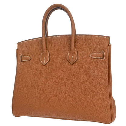 Hermes Gold Togo Birkin 25 Handbag