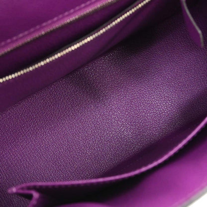 Hermes Anemone Epsom Kelly 25 Sellier 2way Shoulder Handbag