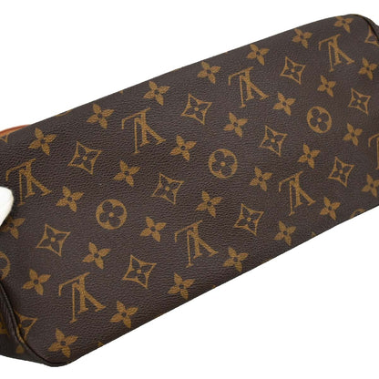Louis Vuitton Monogram Neverfull MM Shoulder Tote Bag M40156