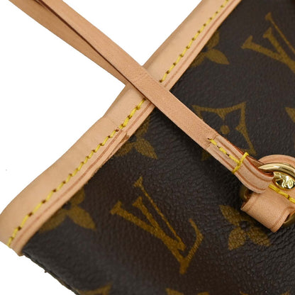 Louis Vuitton Monogram Neverfull MM Shoulder Tote Bag M40156