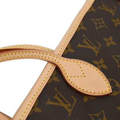 Louis Vuitton Monogram Neverfull MM Shoulder Tote Bag M40156