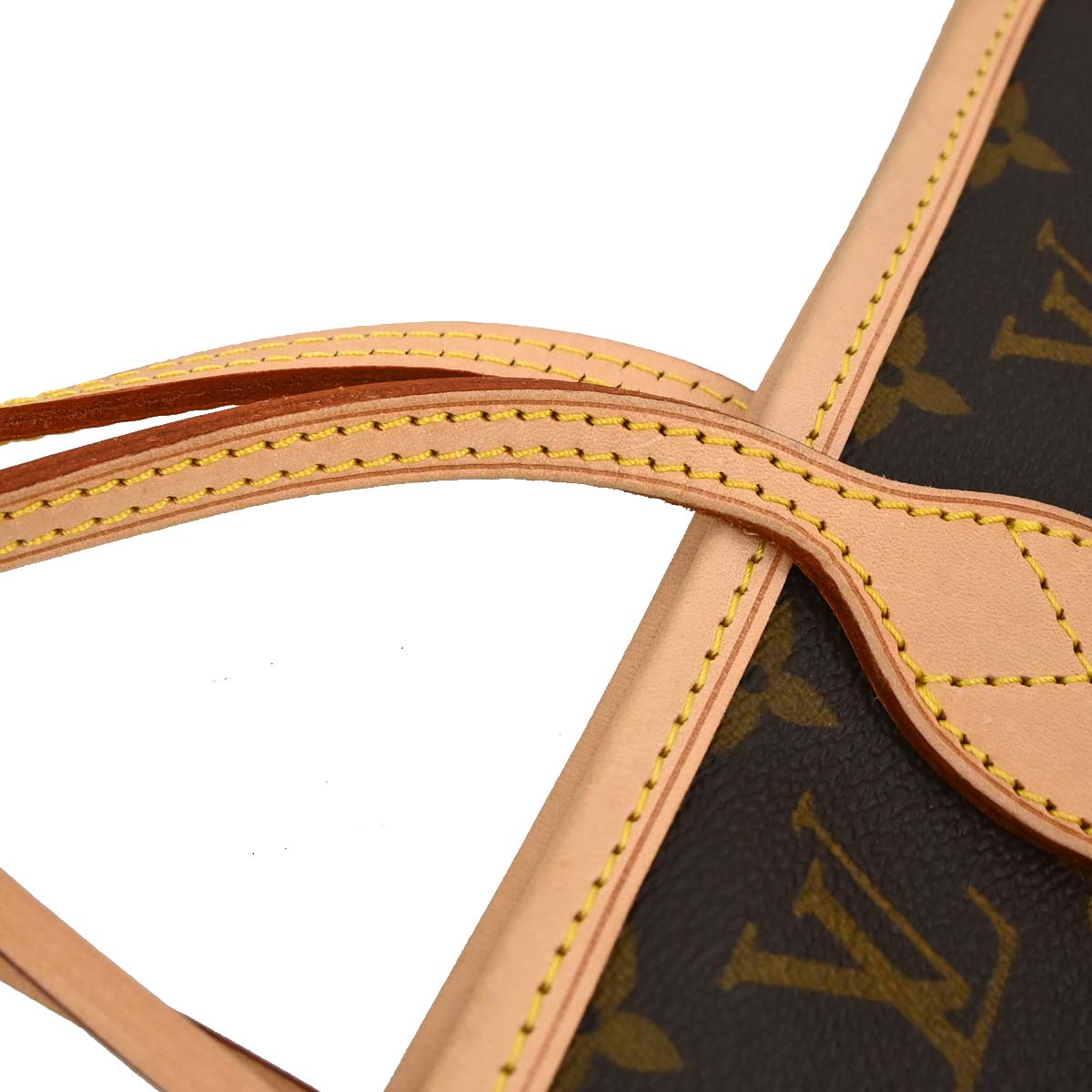 Louis Vuitton Monogram Neverfull MM Shoulder Tote Bag M40156