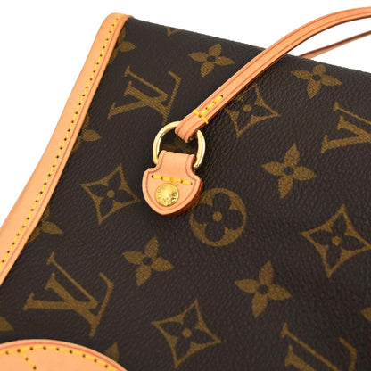 Louis Vuitton Monogram Neverfull MM Shoulder Tote Bag M40156