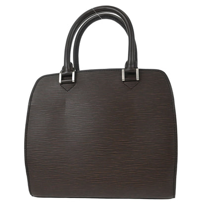Louis Vuitton Brown Epi Pont Neuf Handbag M5205D