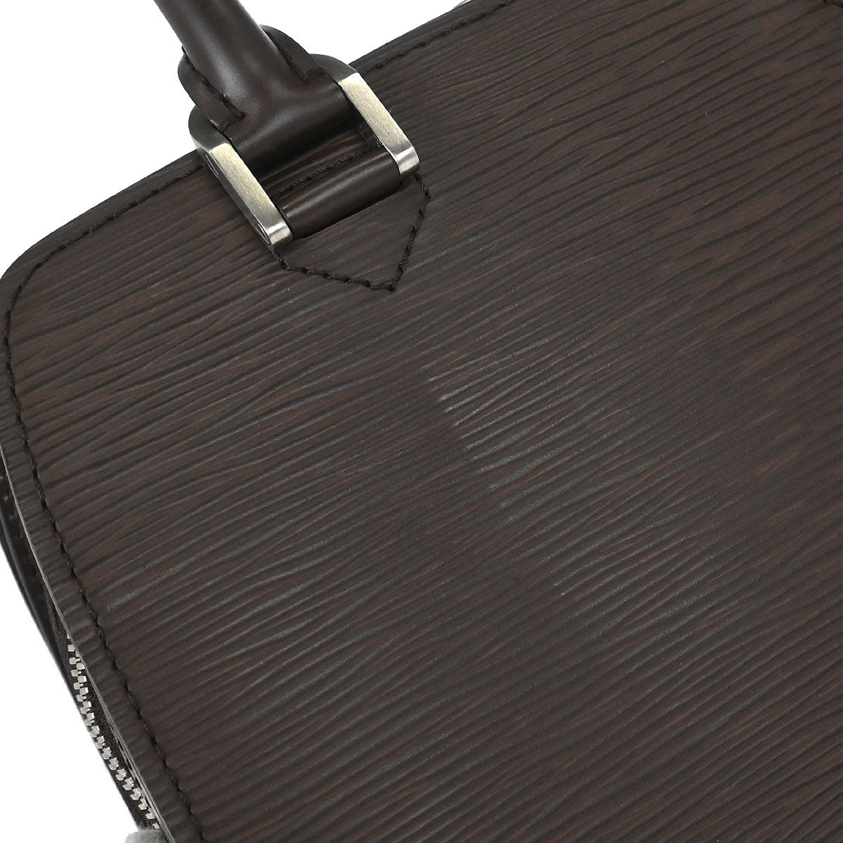 Louis Vuitton Brown Epi Pont Neuf Handbag M5205D