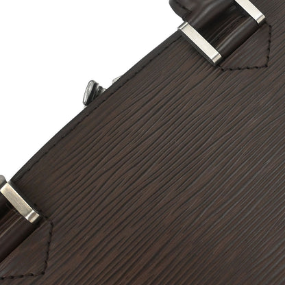 Louis Vuitton Brown Epi Pont Neuf Handbag M5205D