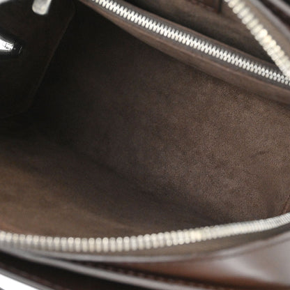 Louis Vuitton Brown Epi Pont Neuf Handbag M5205D