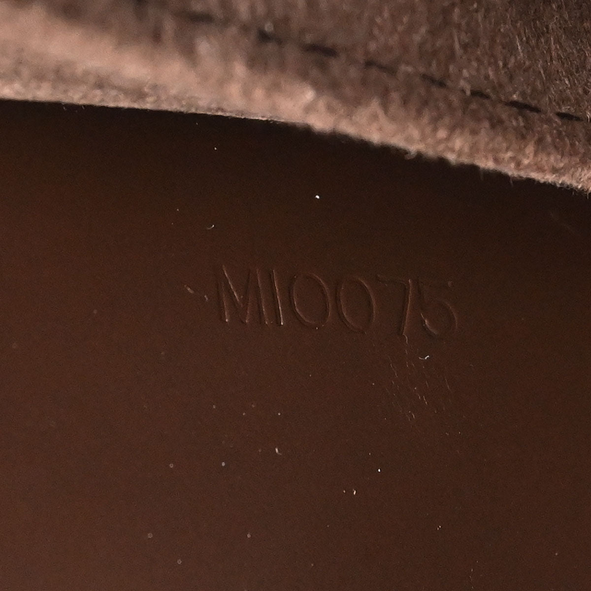 Louis Vuitton Brown Epi Pont Neuf Handbag M5205D