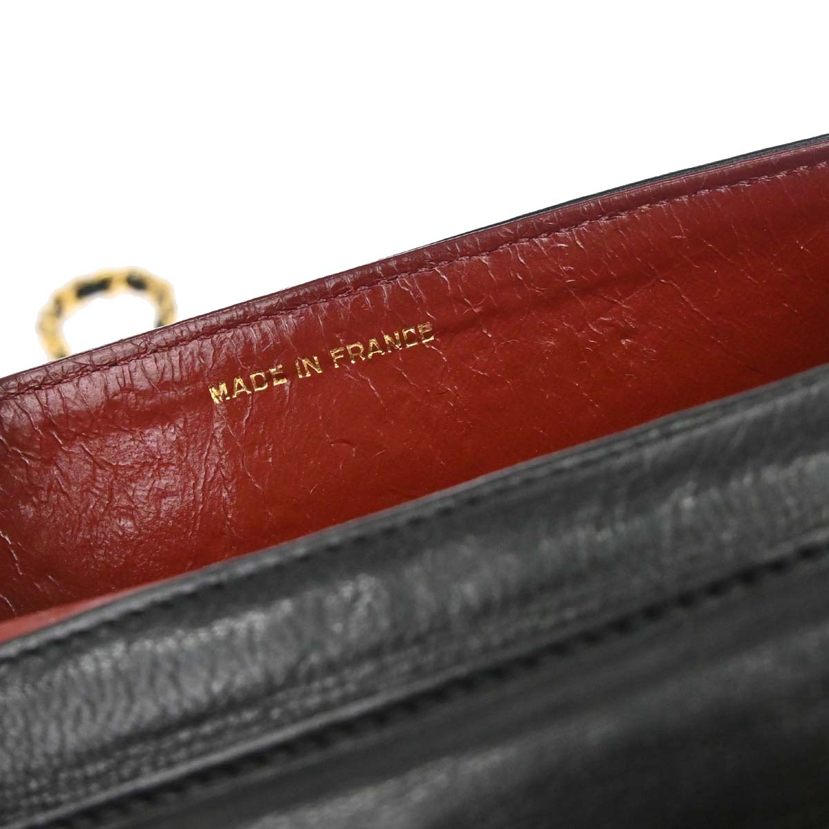 Chanel 1986-1988 Black Lambskin Paris Single Flap Shoulder Bag