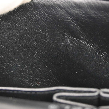 Chanel 2009-2010 Black Caviar Skin Medium Classic Double Flap Shoulder Bag