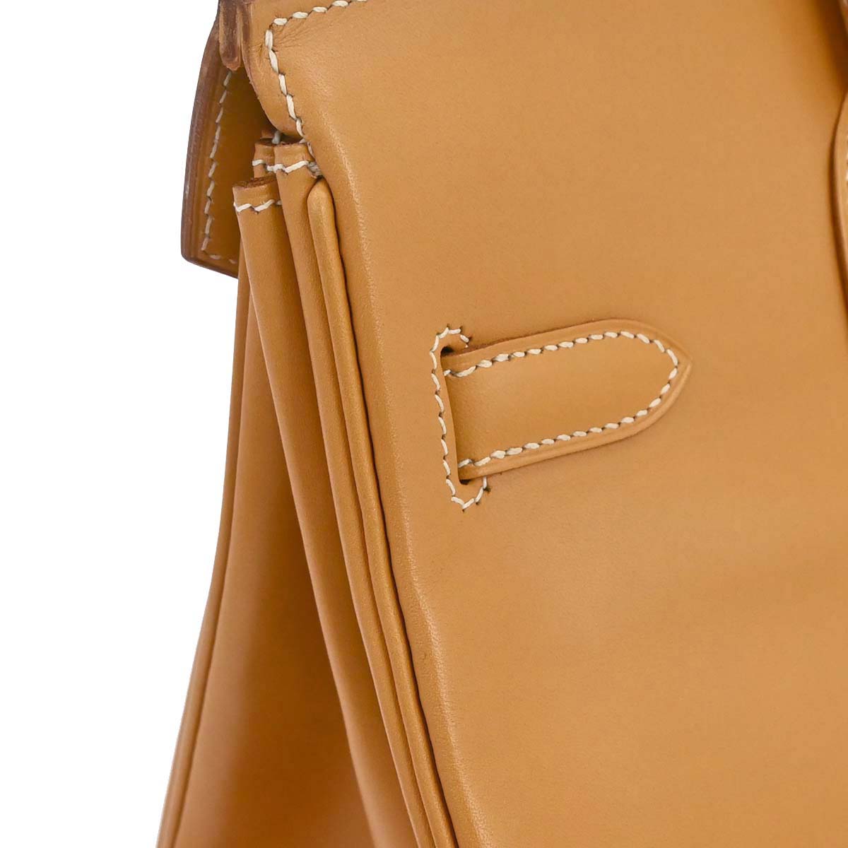 Hermes Natural Vache Haut a Courroies 32 Handbag
