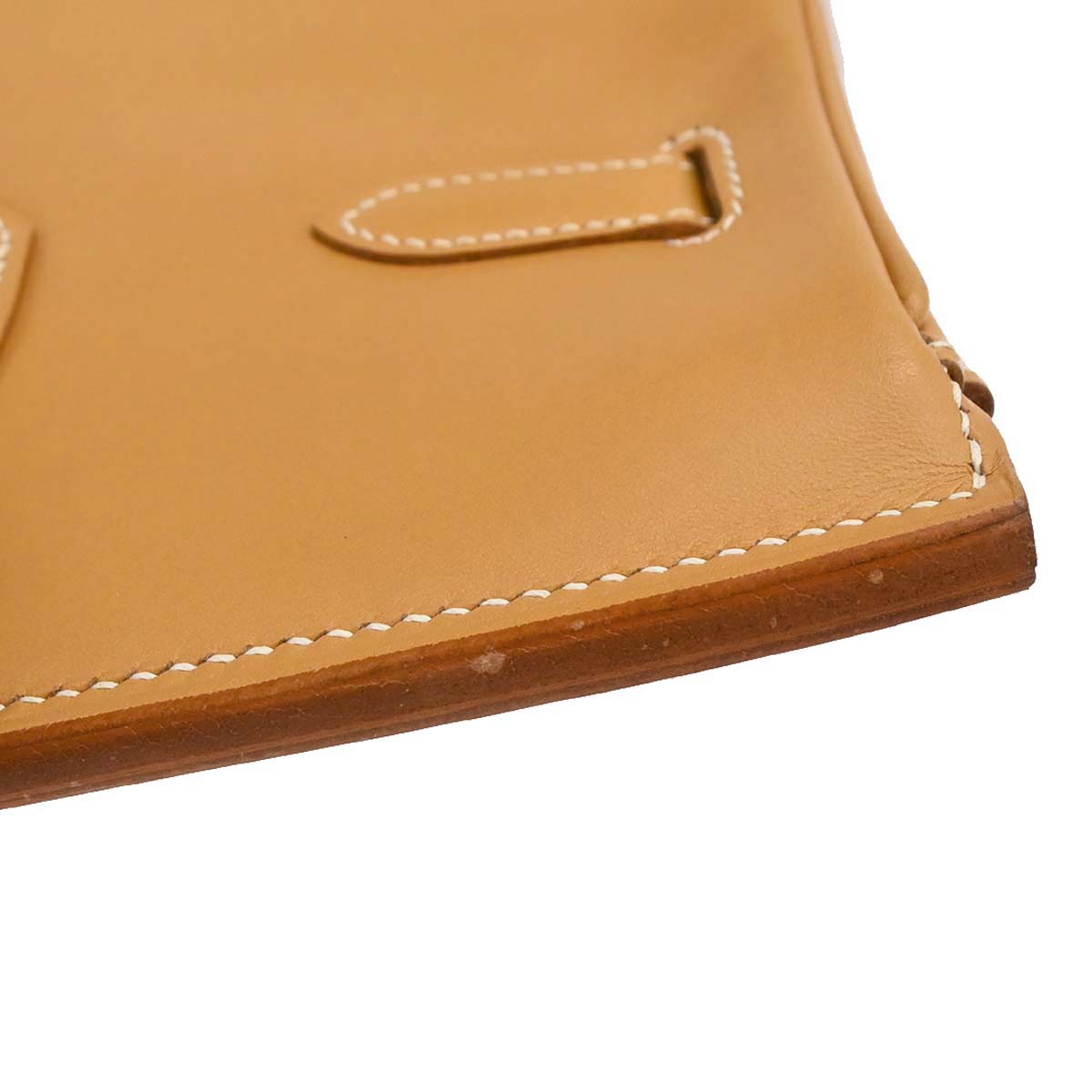 Hermes Natural Vache Haut a Courroies 32 Handbag
