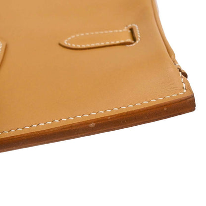 Hermes Natural Vache Haut a Courroies 32 Handbag