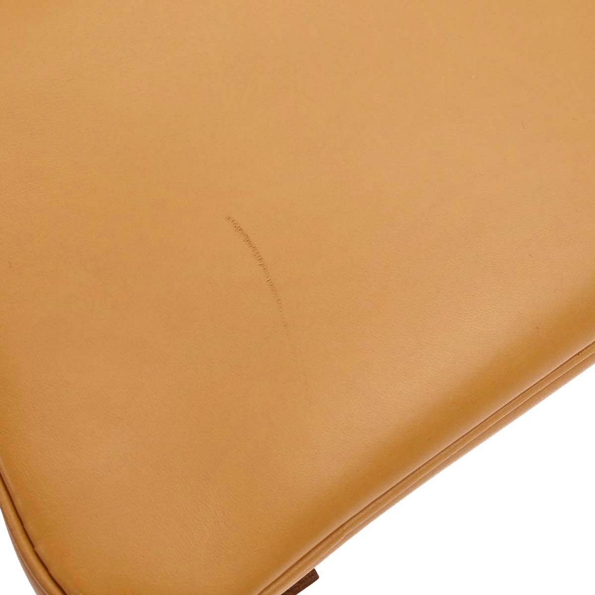 Hermes Natural Vache Haut a Courroies 32 Handbag