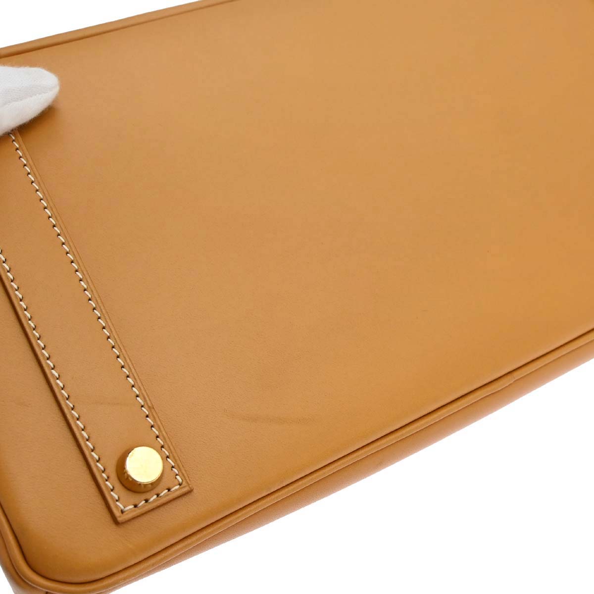 Hermes Natural Vache Haut a Courroies 32 Handbag