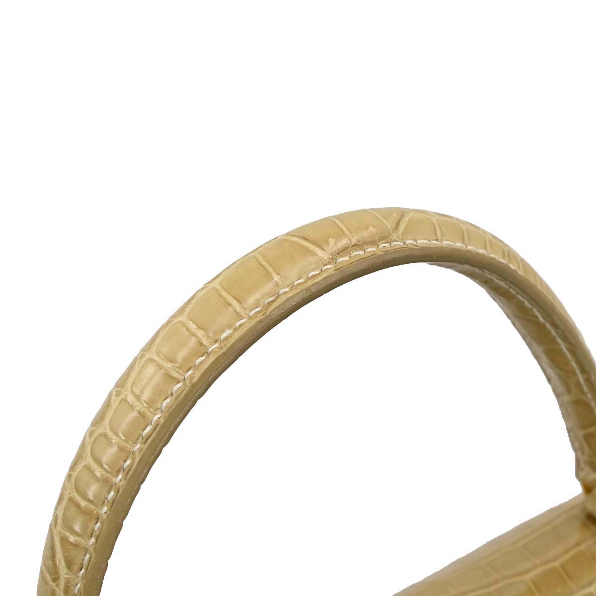 Hermes * Poussiere Porosus Lisse Kelly 28 Sellier Shoulder Handbag
