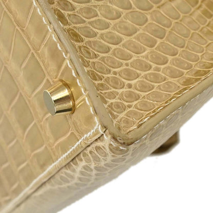 Hermes * Poussiere Porosus Lisse Kelly 28 Sellier Shoulder Handbag