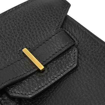 Hermes Black Ardennes Birkin 30 Handbag