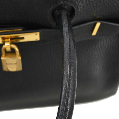 Hermes Black Ardennes Birkin 30 Handbag