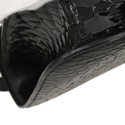 Hermes * Black Porosus Constance 23 Shoulder Bag