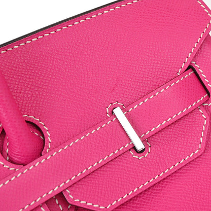 Hermes Rose tyrien Epsom Birkin 35 Handbag
