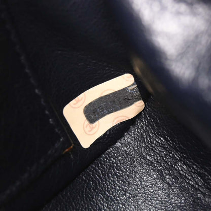 Chanel Blue Velvet Chain Handbag