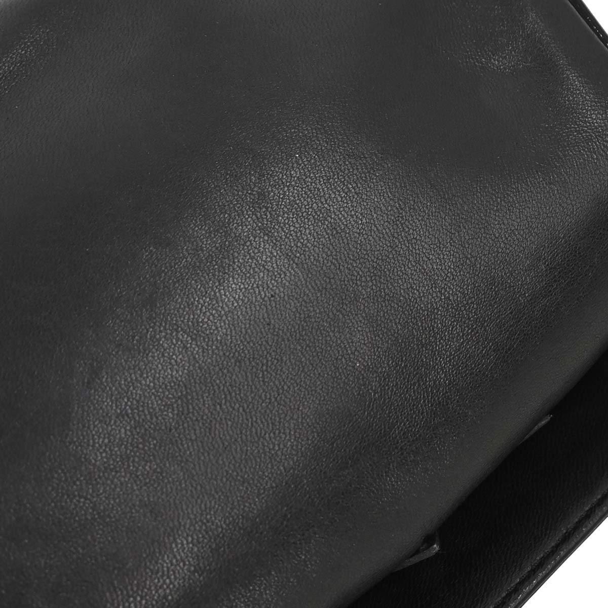 Chanel 2005-2006 Black Lambskin Choco Bar Camellia Handbag