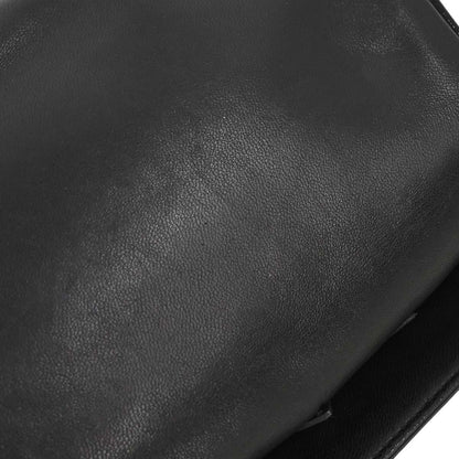 Chanel 2005-2006 Black Lambskin Choco Bar Camellia Handbag