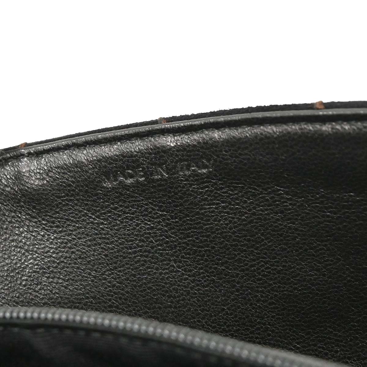 Chanel Black Suede Choco Bar Shoulder Bag
