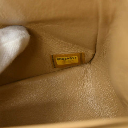 Chanel Beige Lambskin Medium Classic Double Flap Bag