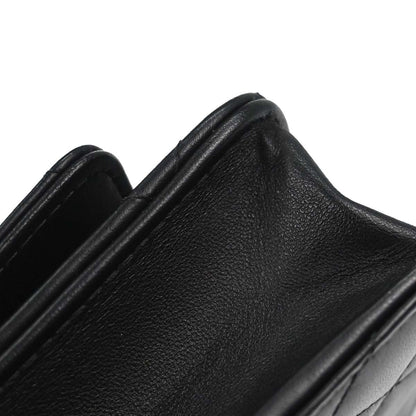 Chanel Black Lambskin Classic WOC Wallet on Chain Bag