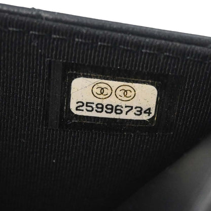 Chanel Black Lambskin Classic WOC Wallet on Chain Bag