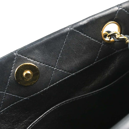 Chanel 1997-1999 Black Lambskin Tote Handbag