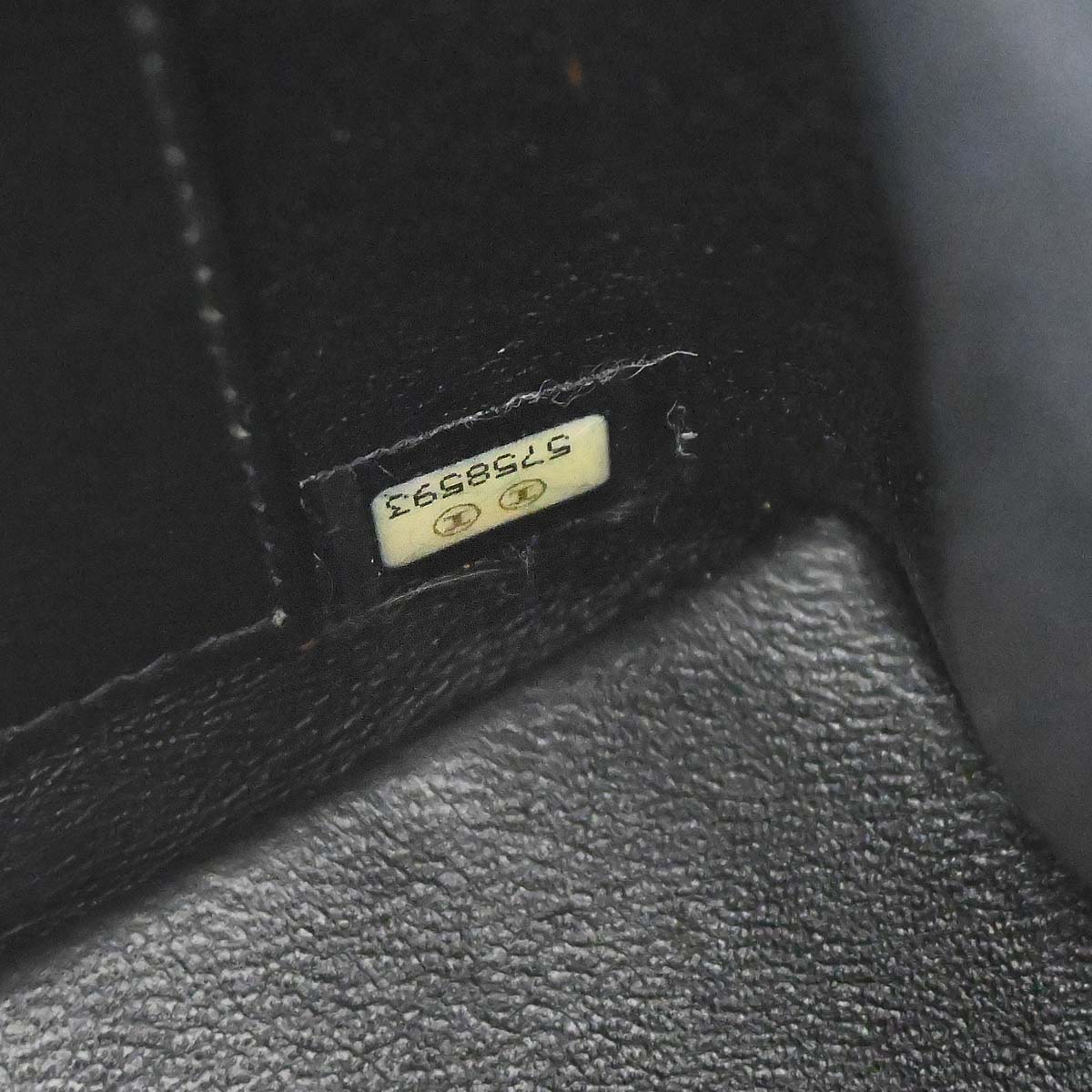 Chanel 1997-1999 Black Lambskin Tote Handbag