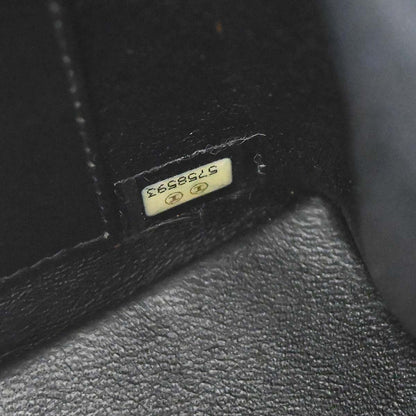 Chanel 1997-1999 Black Lambskin Tote Handbag