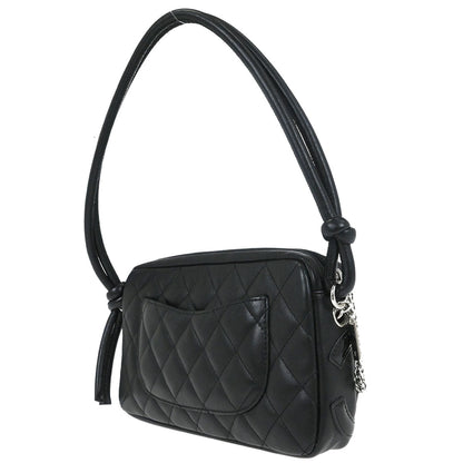 Chanel 2005-2006 Black Calfskin Cambon Ligne Handbag