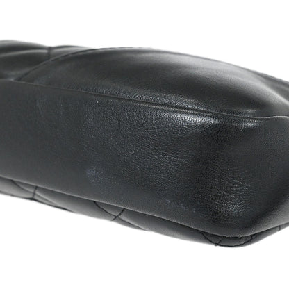 Chanel 2005-2006 Black Calfskin Cambon Ligne Handbag
