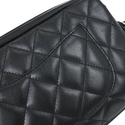 Chanel 2005-2006 Black Calfskin Cambon Ligne Handbag