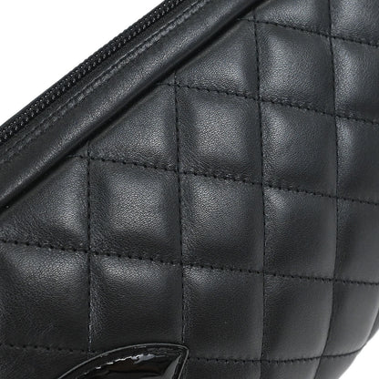 Chanel 2005-2006 Black Calfskin Cambon Ligne Handbag