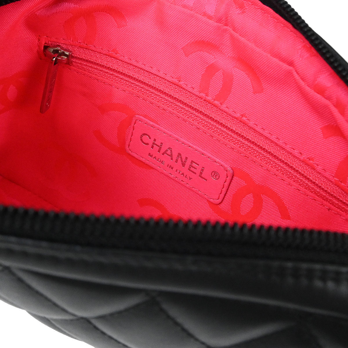 Chanel 2005-2006 Black Calfskin Cambon Ligne Handbag