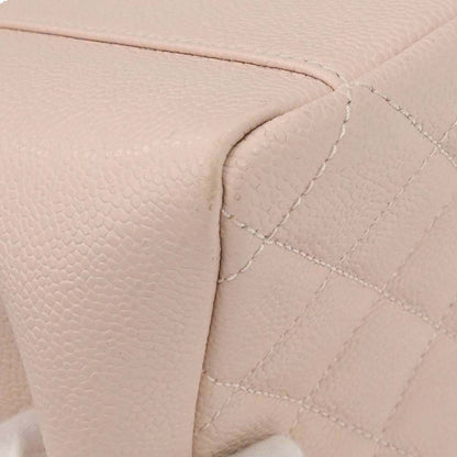 Chanel 2013-2014 Light Pink Caviar Skin Grand Shopping Tote GST Chain Handbag