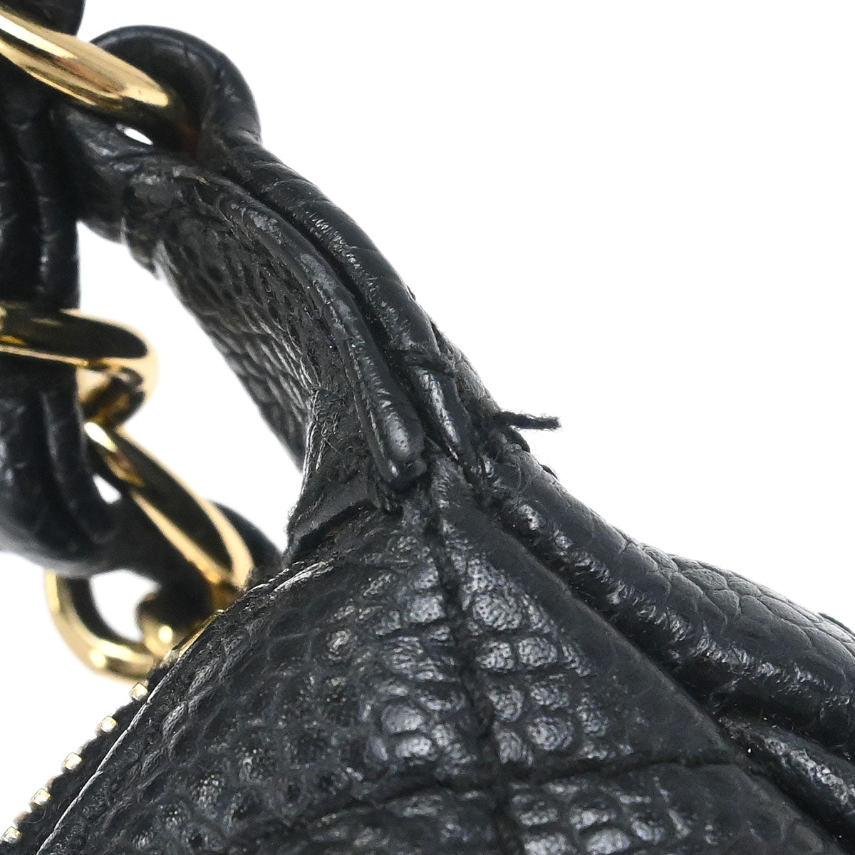 Chanel Black Caviar Skin Handbag