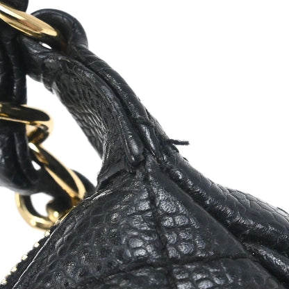 Chanel Black Caviar Skin Handbag